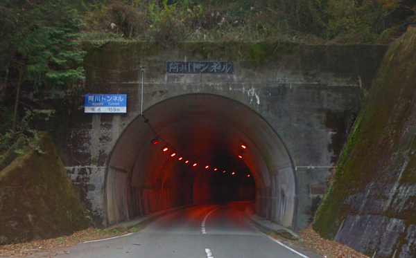 徳島県 心霊スポット 阿川トンネル
